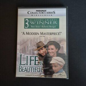 "Life is Beautiful" DVD  *NEW*